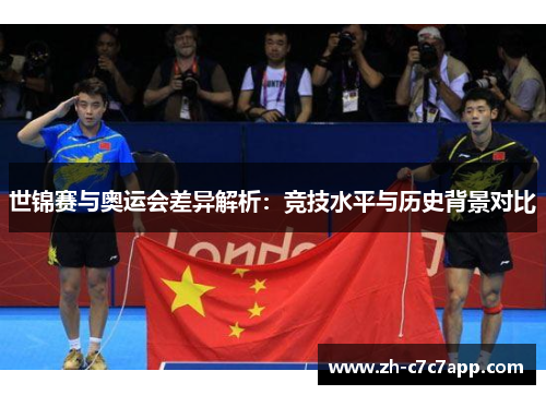 世锦赛与奥运会差异解析:竞技水平与历史背景对比 世锦赛与奥运会差异解析:竞技水平与历史背景对比